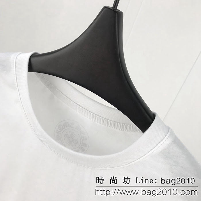 Chrome Hearts克羅心 19ss早春新款短袖 背後大寶劍印花 定制原版面料 男女同款 ydi2236